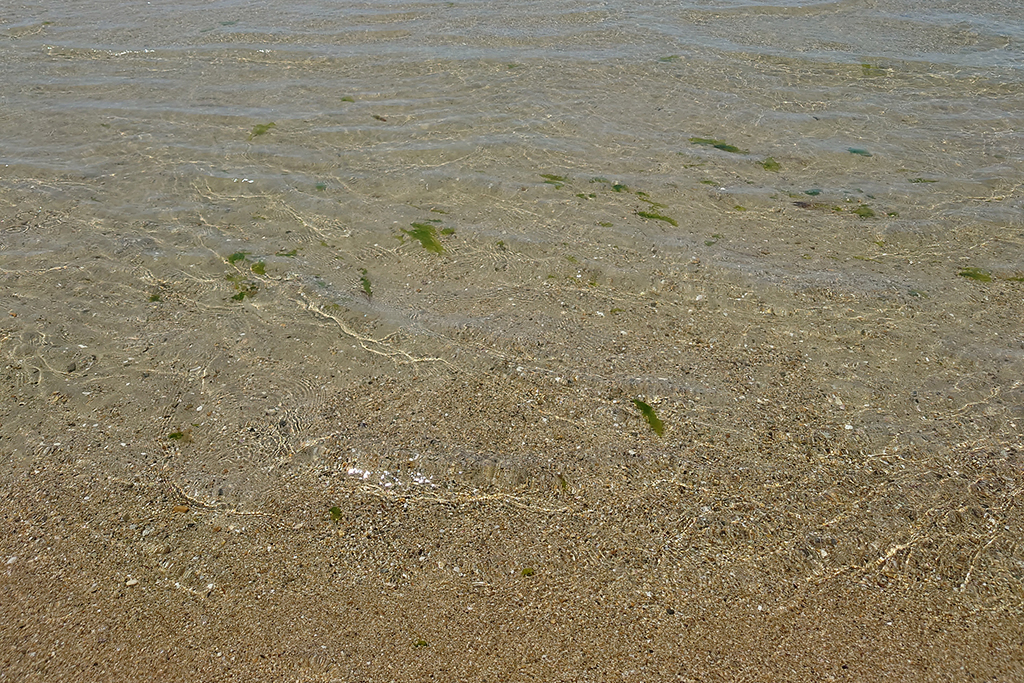 二色の浜の海